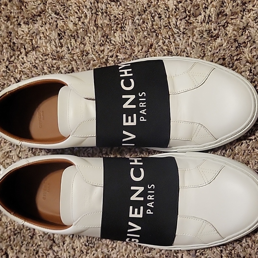 Givenchy White and Black Men's Shoes Size 43UK
